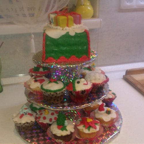 Vianočné cupcakes 3