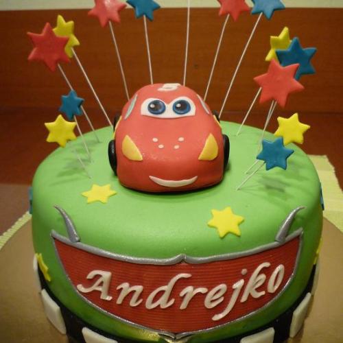 Torta s Mcqueenom