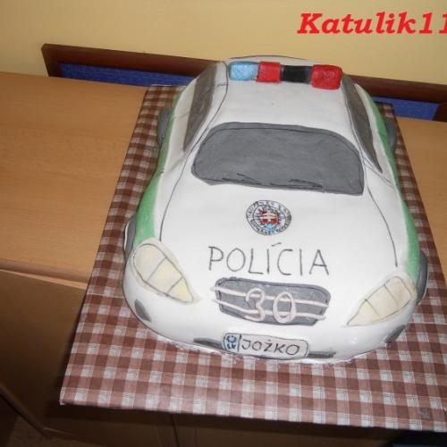policajné auto