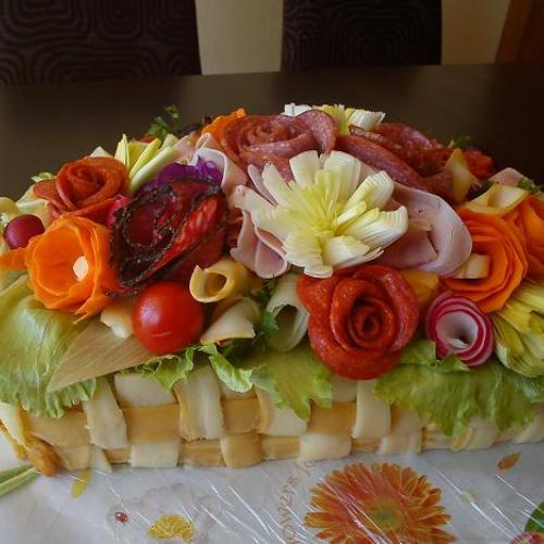 slaná torta