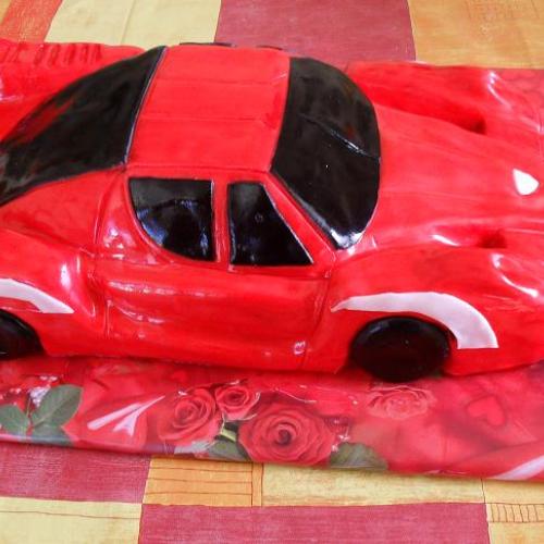 červené Ferrari