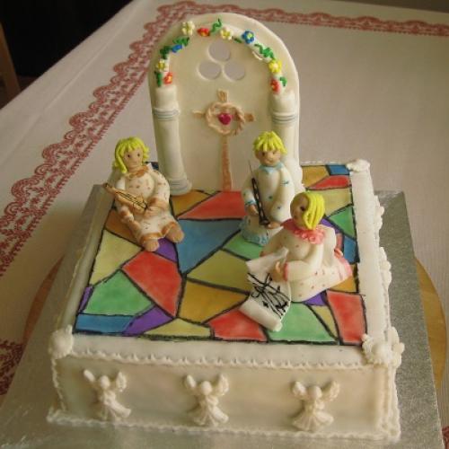 Torta s anjelmi