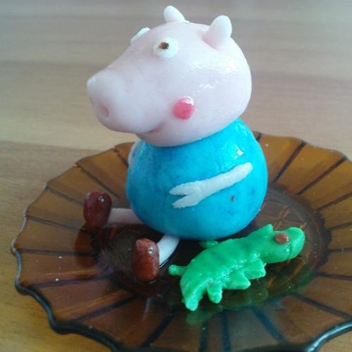 Detail George pig 