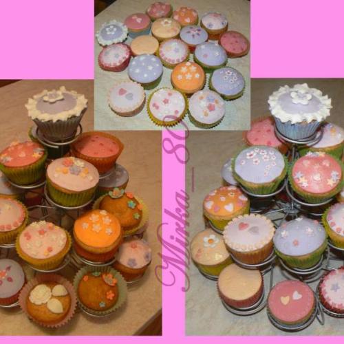 Muffinky/ cupcakes dcérke do škôlky k meninám