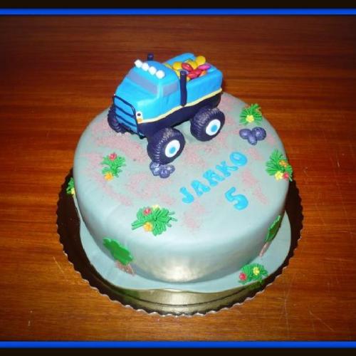 Torta s jeepom pre chlapca