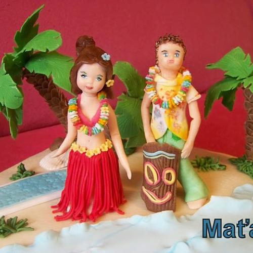 Hawai torta - detail