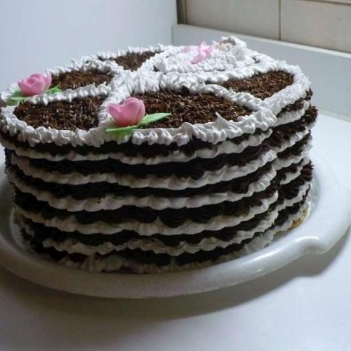 Penová torta na krstiny