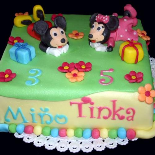 Mickey Mouse a Minnie Mouse