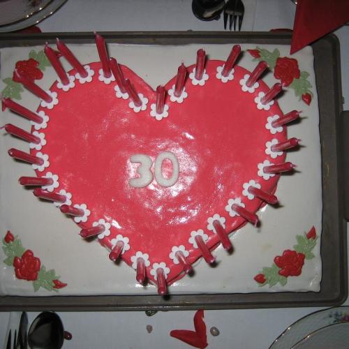Dobošova torta manželovi k narodeninám.