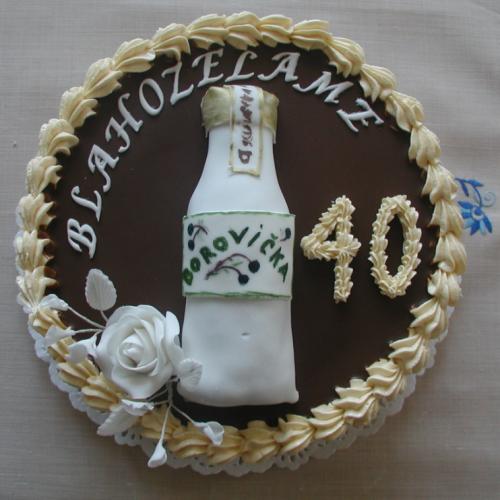 Borovička na 40-tku :)