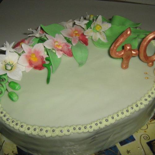 Torta pre sestru k 40-tke