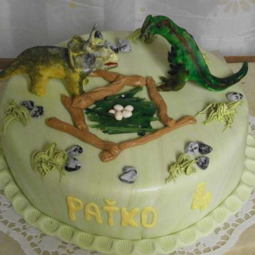 s dinosaurami