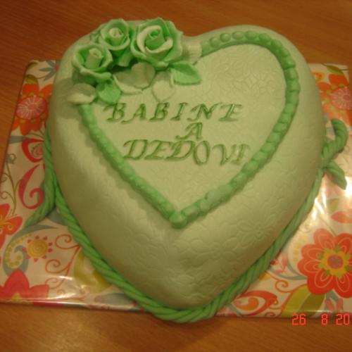 zelené srdiečko