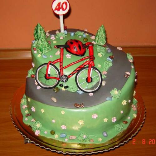 Bicykel na 40
