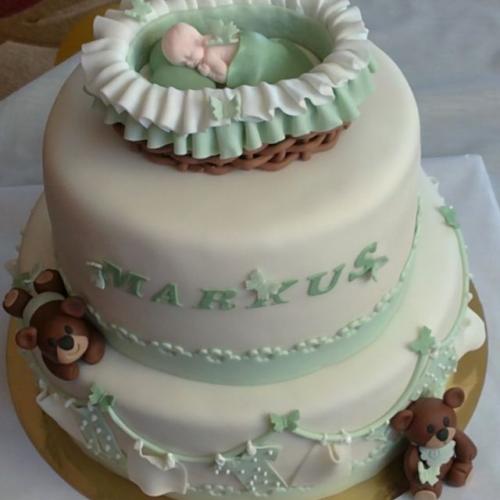 torta na krstiny