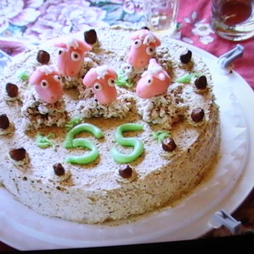 Jarna torta s oveckami