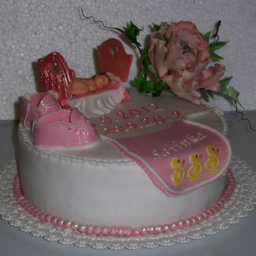 Torta na krstiny