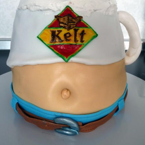 pupkatý krígel, pivo