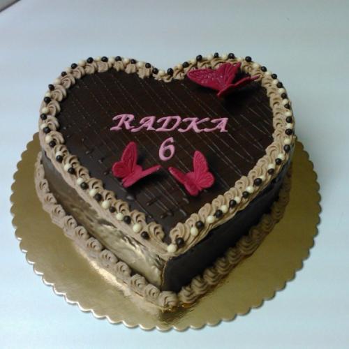 Čokoládová torta pre Radku