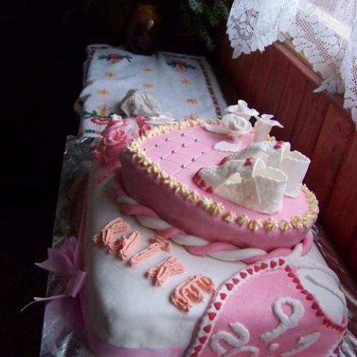 Torta pre krstniatko Katku