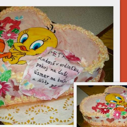 srdiečko s tweety-m
