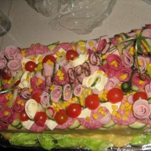 slaná torta