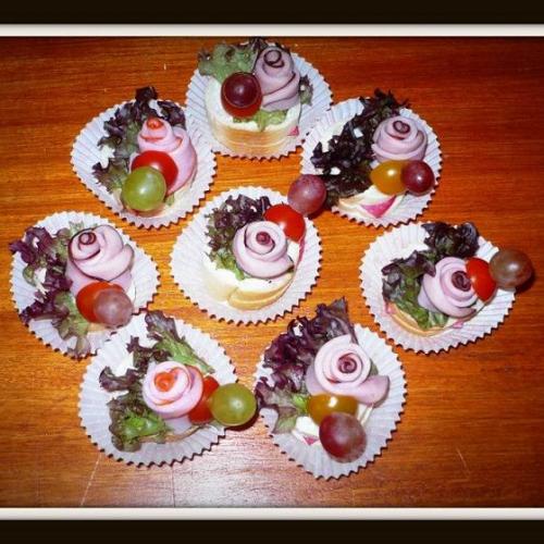 Muffinky - jednohubky - ocka - na slano:)