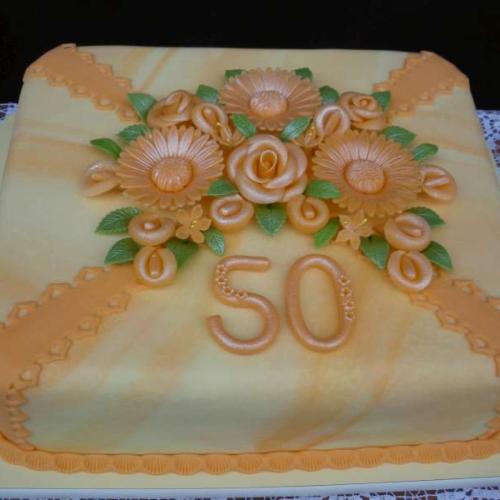 Balíková torta "50"