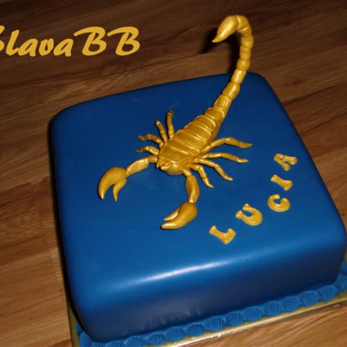 Škorpión - torta 236