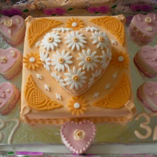 Narodeninová torta pre dcéru