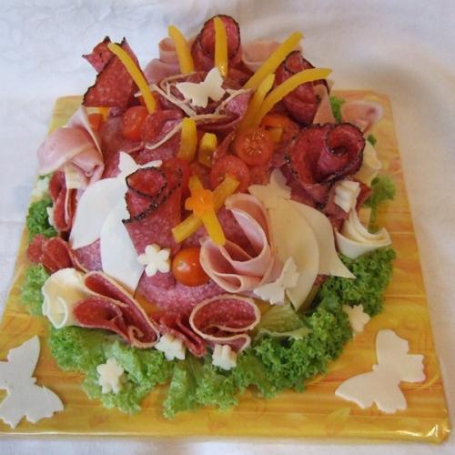 slaná torta