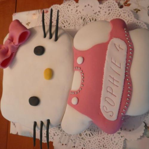 Hello Kitty pre dcérku do škôlky k 4-tým narodeninám