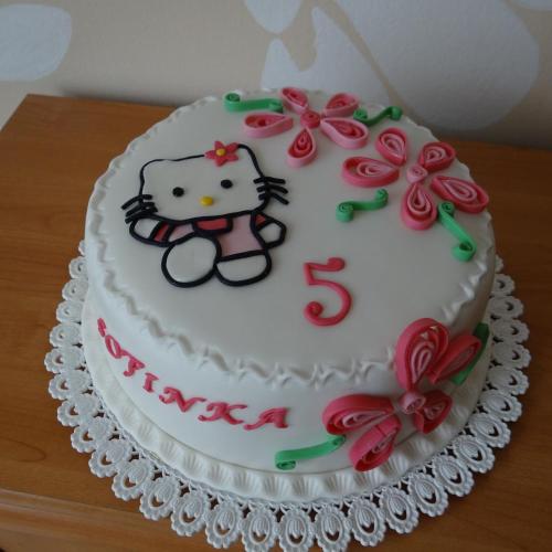 Helo Kitty a quilling
