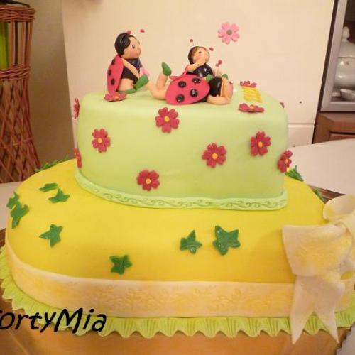 Torta s lienkami