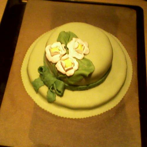 Moja úplne prvá poťahovaná torta pre dcéru Ivanku