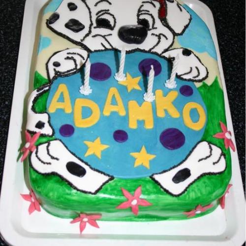 Dalmatín s loptičkou
