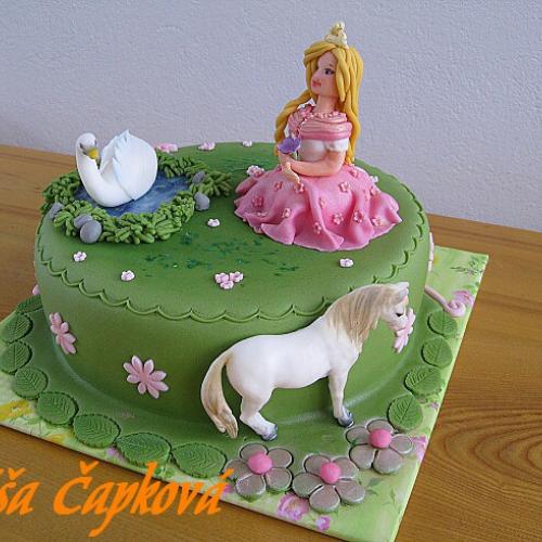 Princezna, koník a labuť