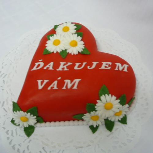 Srdce Ďakujem Vám