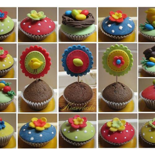 Veľkonočné a jarné muffinky