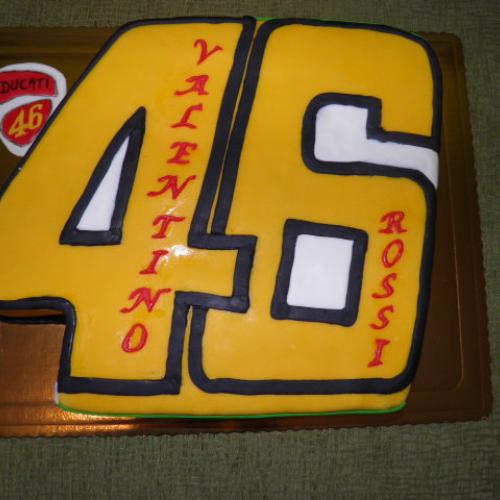 talianska torta 46 Valentino Rossi