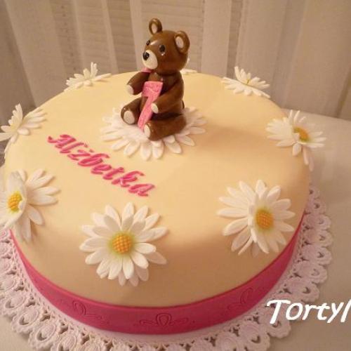 Torta s medvedíkom