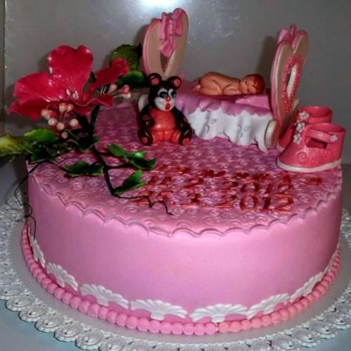 Torta na krstiny