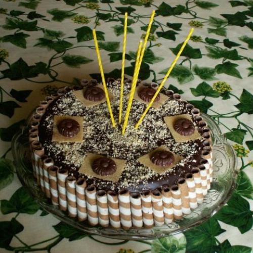 Trubičková torta 2