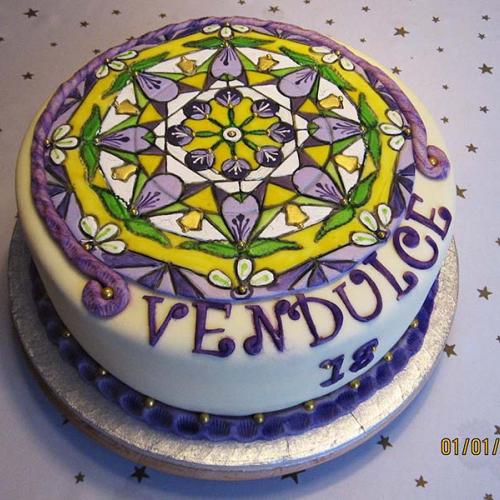 mandala ,,Štěstí,, k 18.nar.