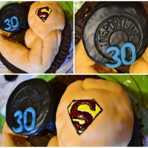 Torta pre bodybuildera