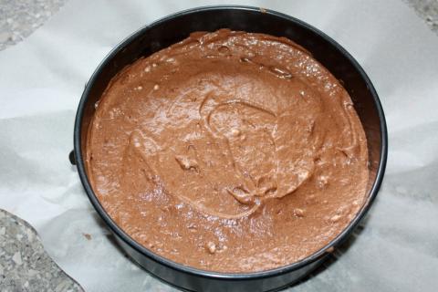 Čokoládovo jahodová torta bez múky - recept postup 2