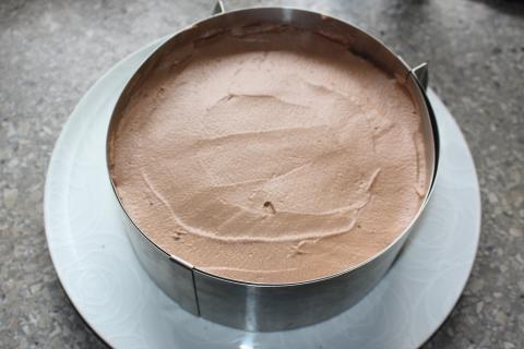 Čokoládovo jahodová torta bez múky - recept postup 9