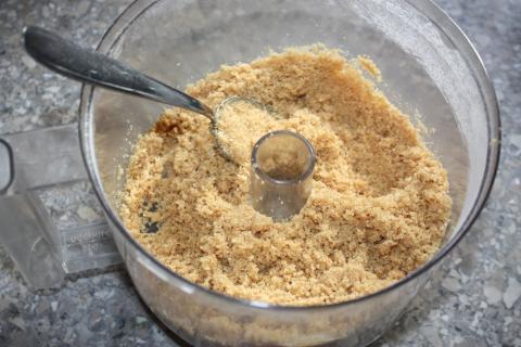 Nepečená čučoriedková torta - recept postup 3
