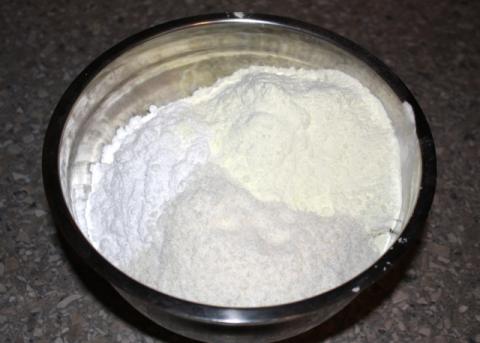 Kokosové stromčeky - úliky - recept postup 1