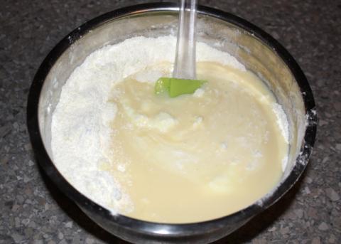 Kokosové stromčeky - úliky - recept postup 2